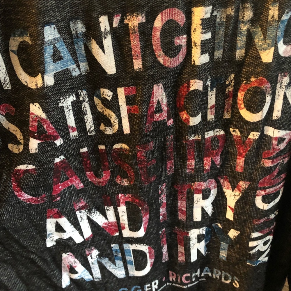 Lyrix “I can’t get no satisfaction” sweatshirt